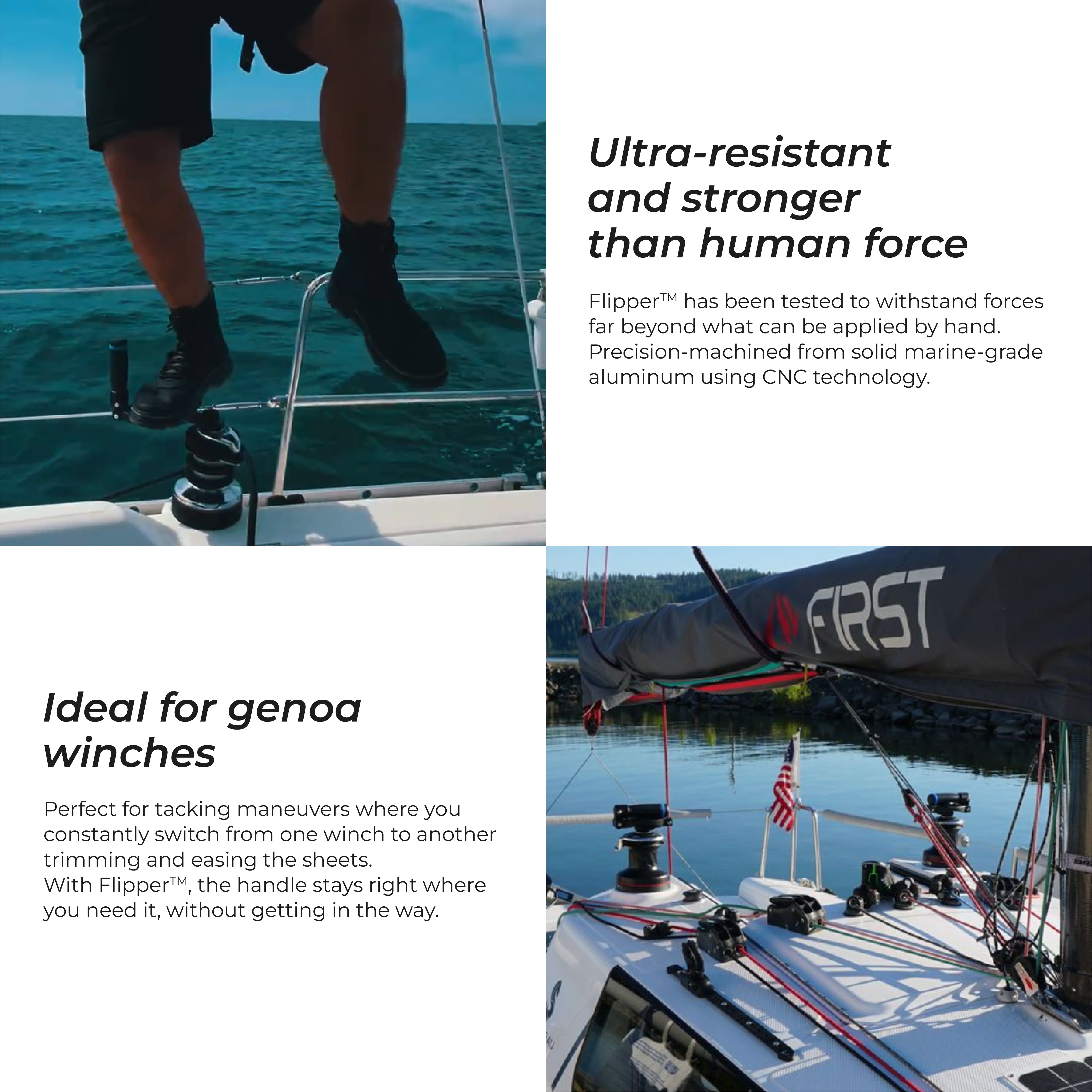 Flipper™ - Foldable Winch Handle