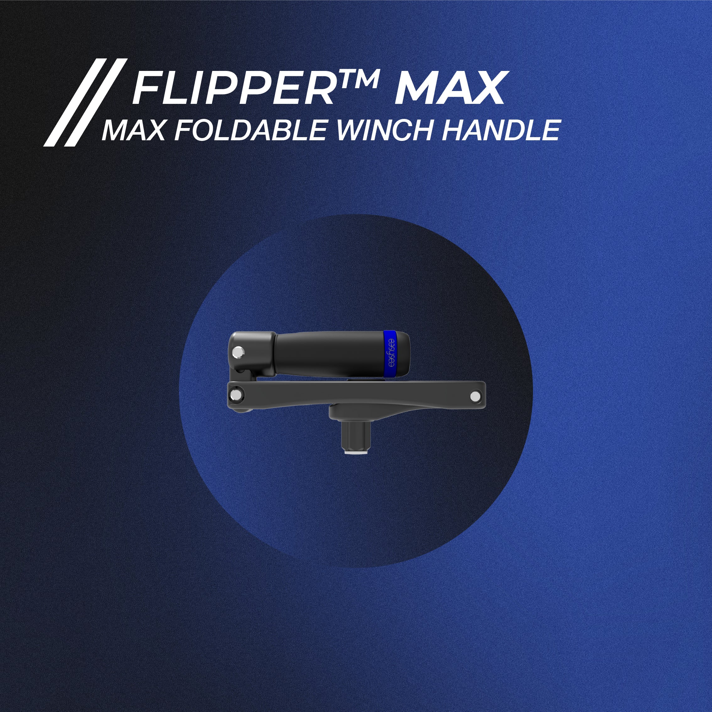 Flipper™ - Max Foldable Winch Handle