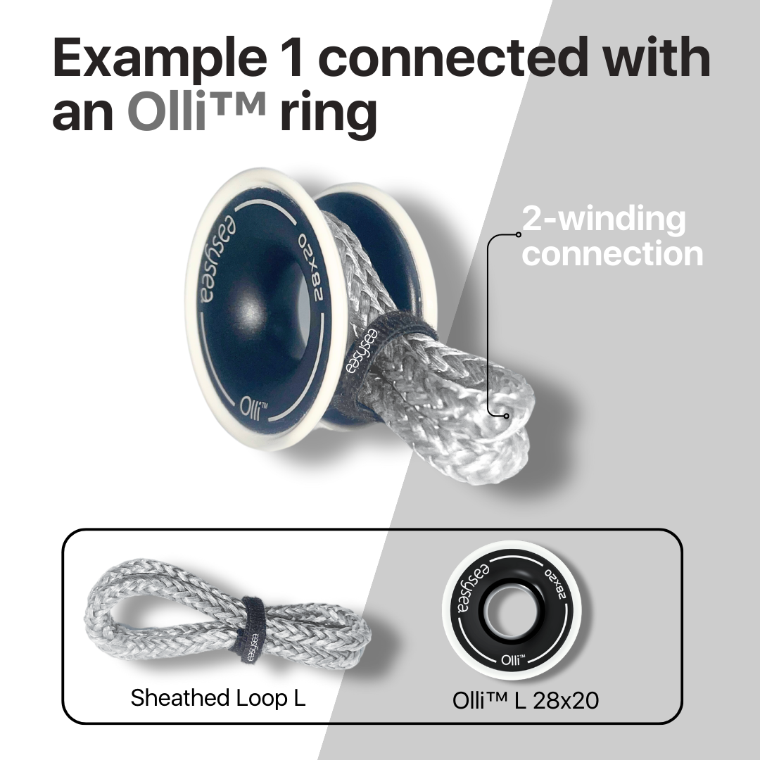 Loop in Dyneema® scalzato