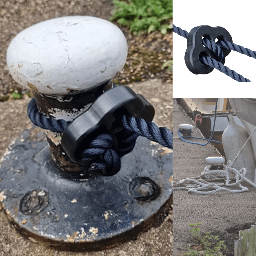 Rope Looper by Marine Innovations, quick release boat fender accessory