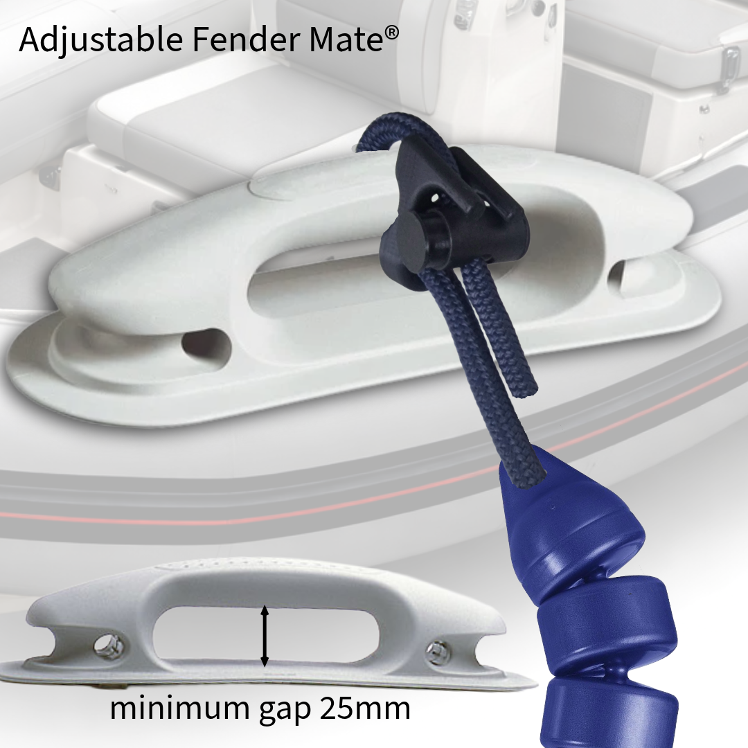 RIB Fender Mate by Marine Innovations, quick release boat fender accessory