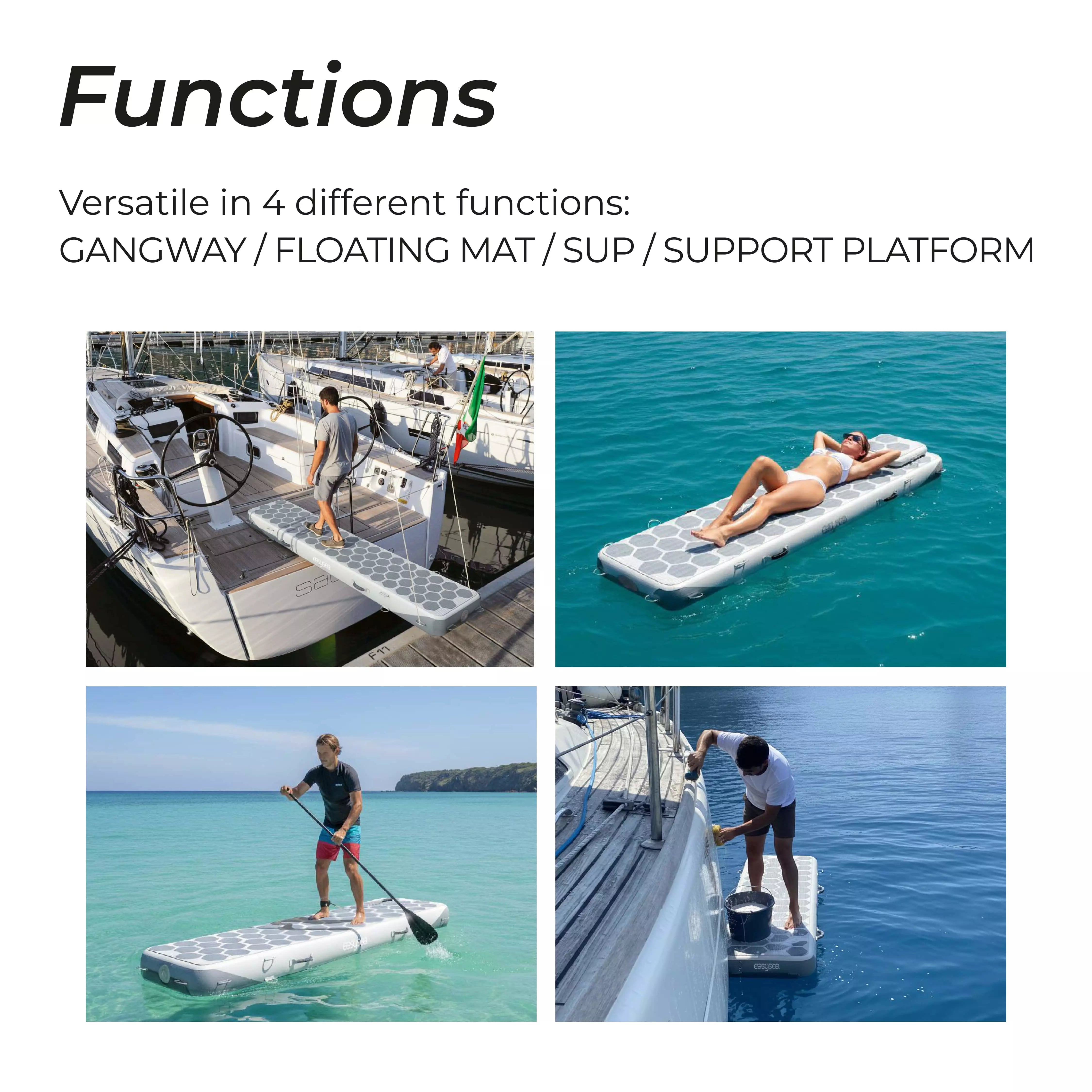 Way2 - The inflatable reversible gangway