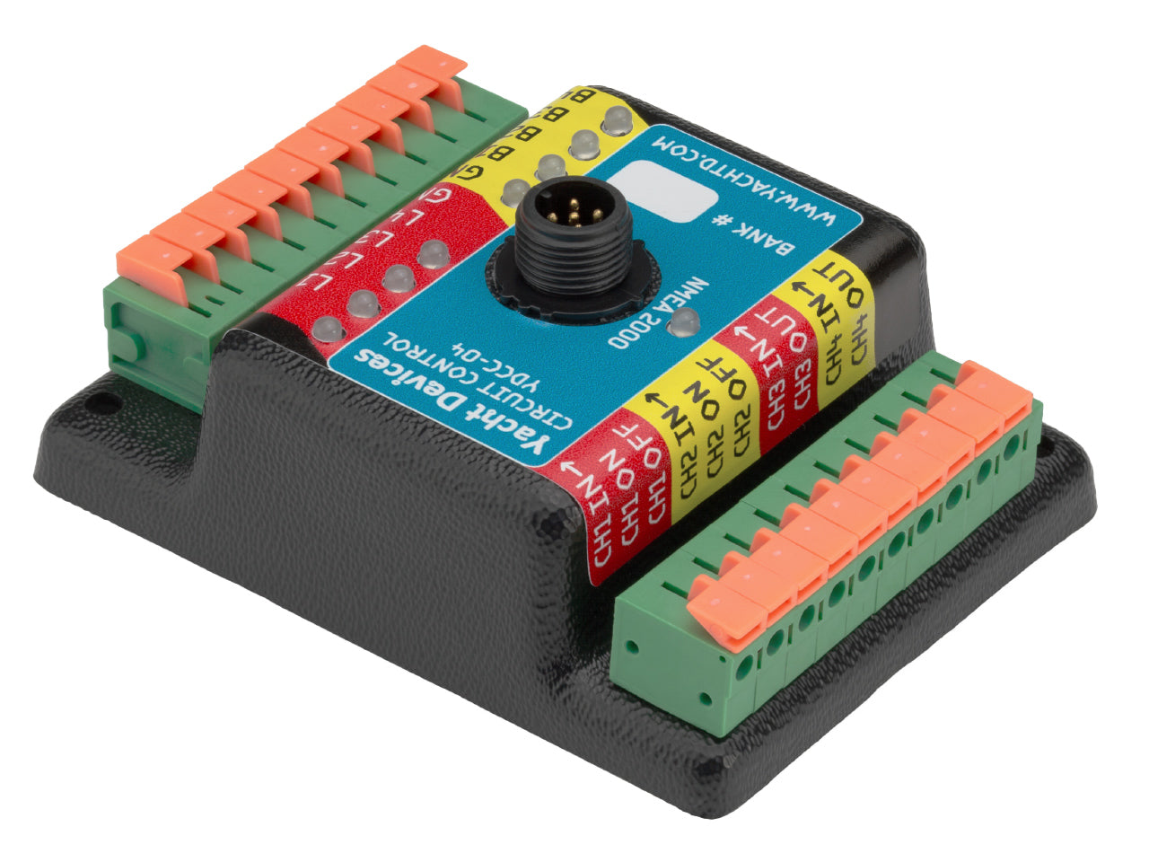 Yacht Devices NMEA 2000 Circuit Control YDCC-04 — vista 3