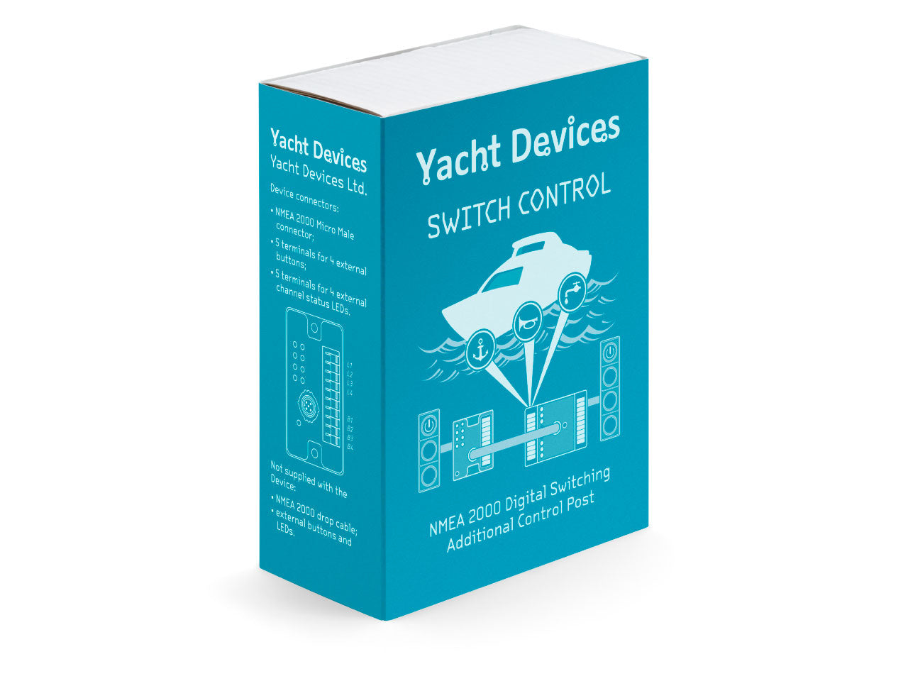Yacht Devices NMEA 2000 Switch Control YDSC-04 — vista 4