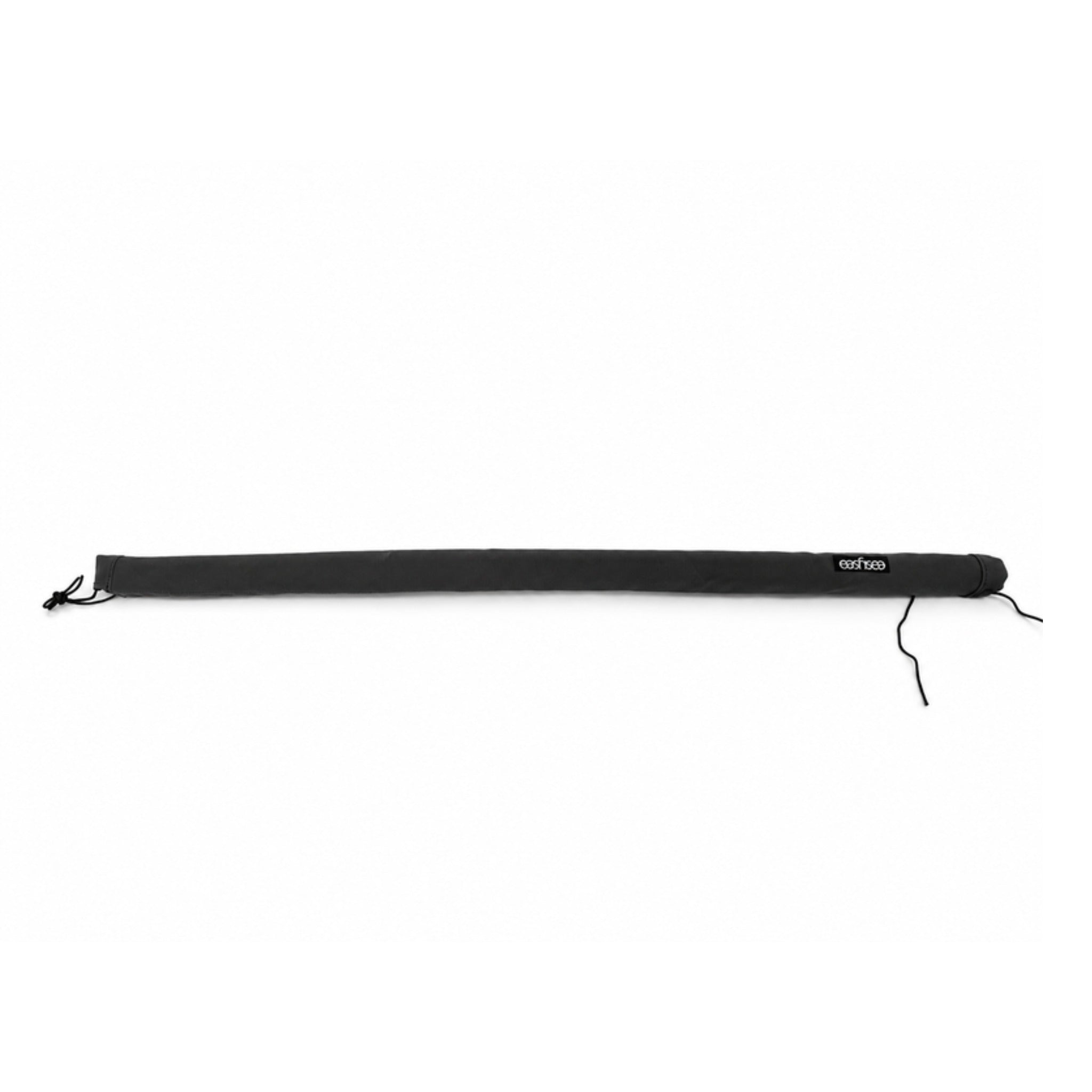 easysea Spira guardrail cover closed in its black sleeve, with the shockcord at both ends