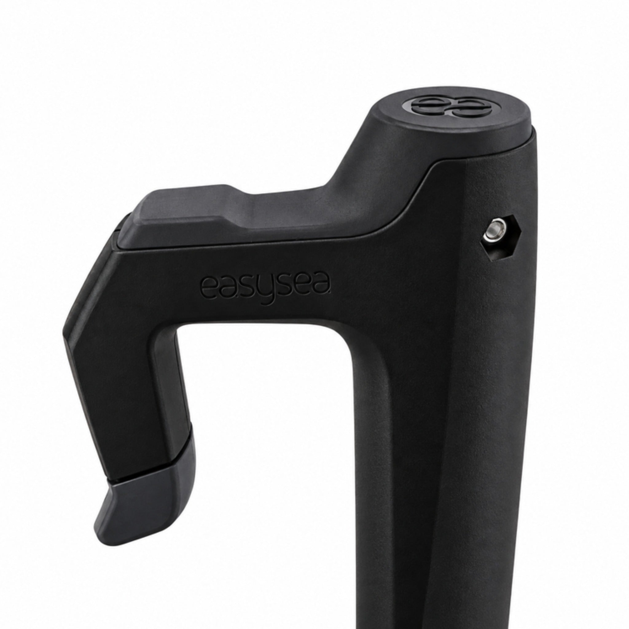 Macro of the Jake boat hook head body with the easysea logo