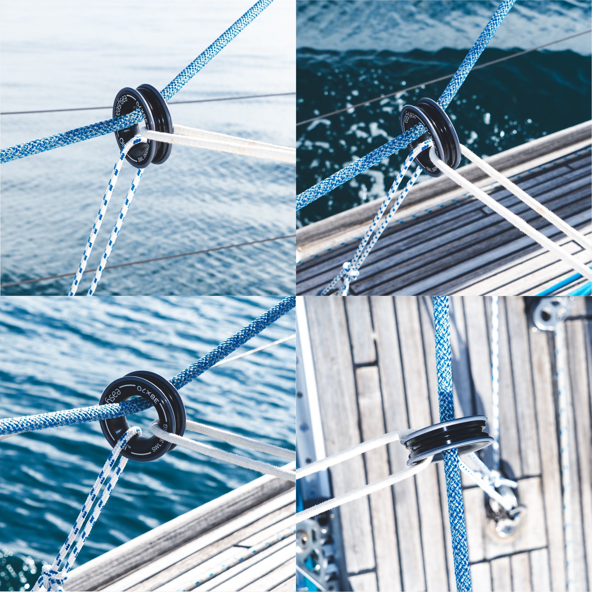 Four sailing applications of the Easysea Olli solid ring on board