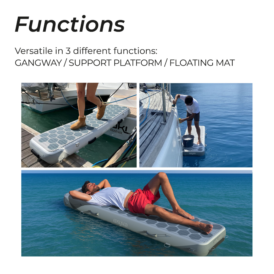 Way2 - The inflatable reversible gangway