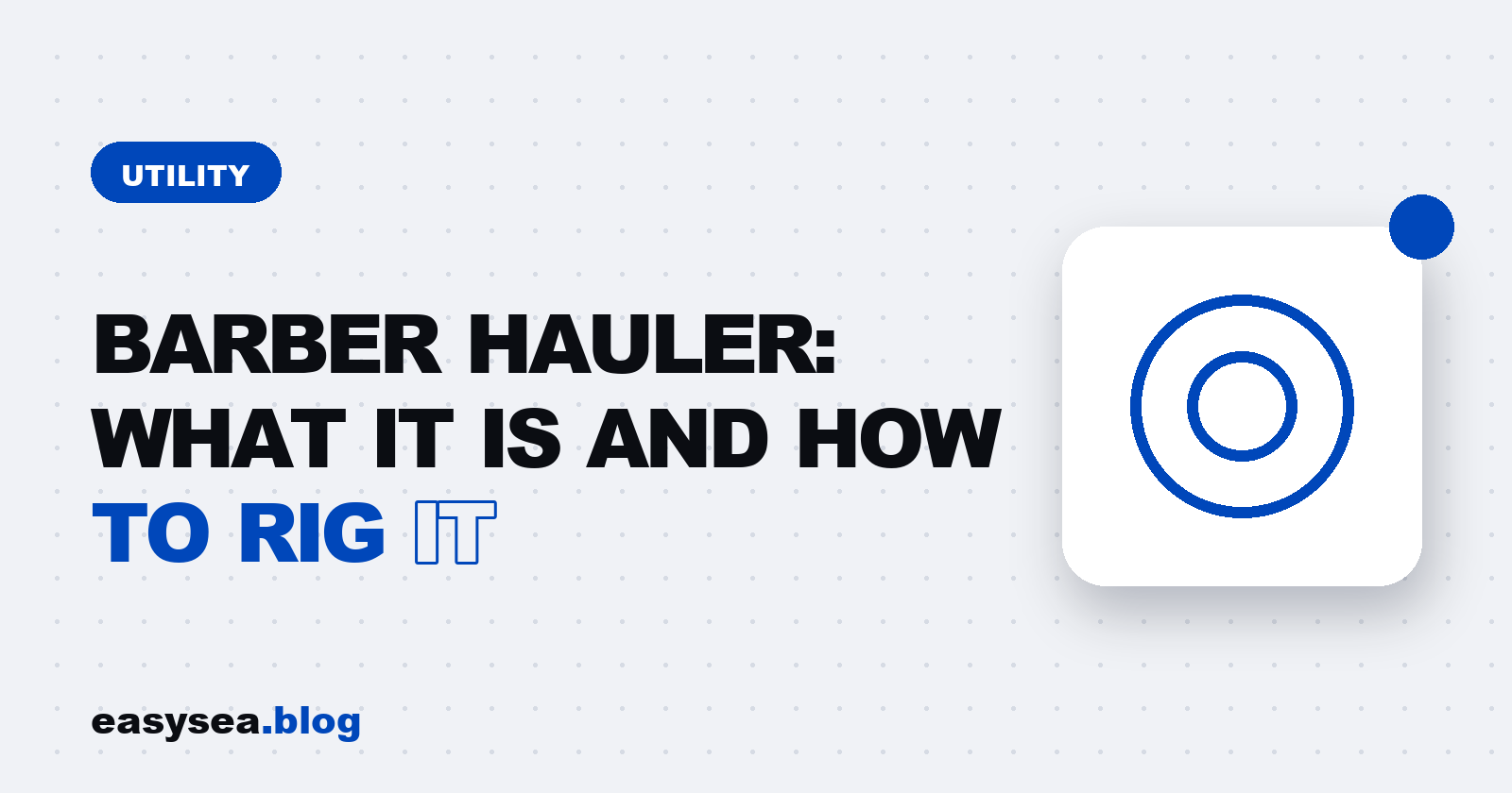 Barber hauler: what it is and how to rig it - easysea
