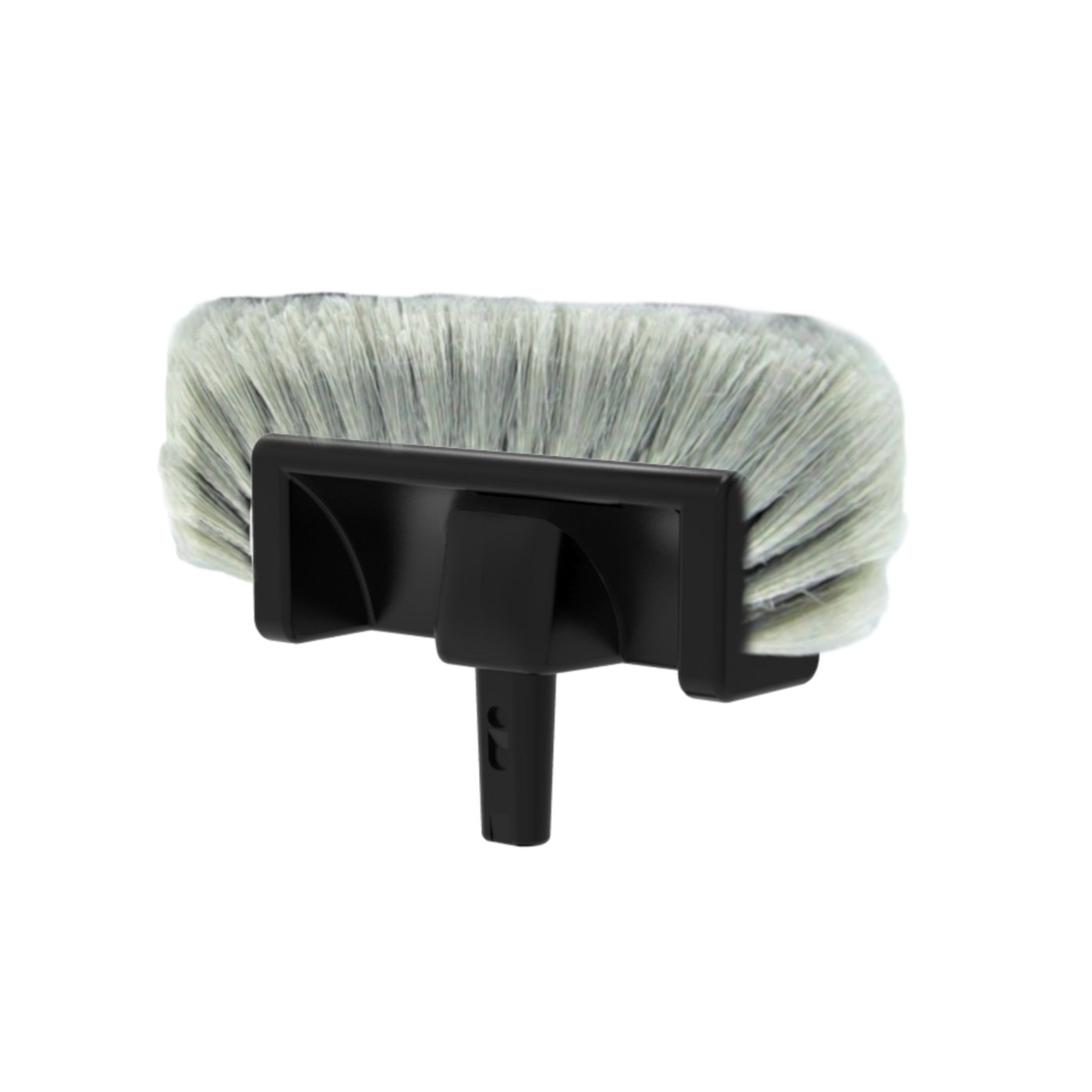 Jake brush head in use
