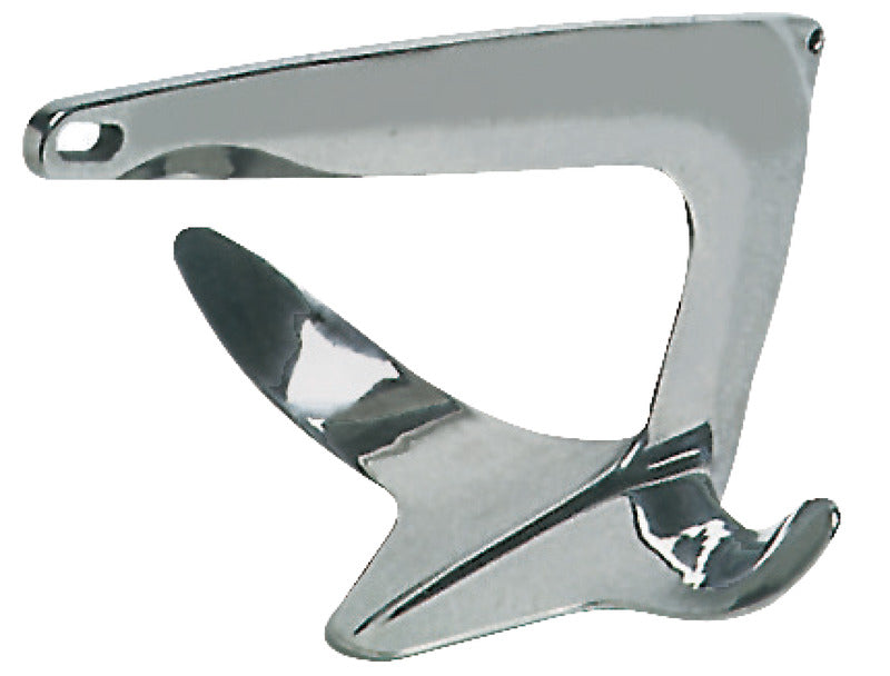 Trefoil anchor AISI 316 2.5 kg - foto originale Osculati Srl