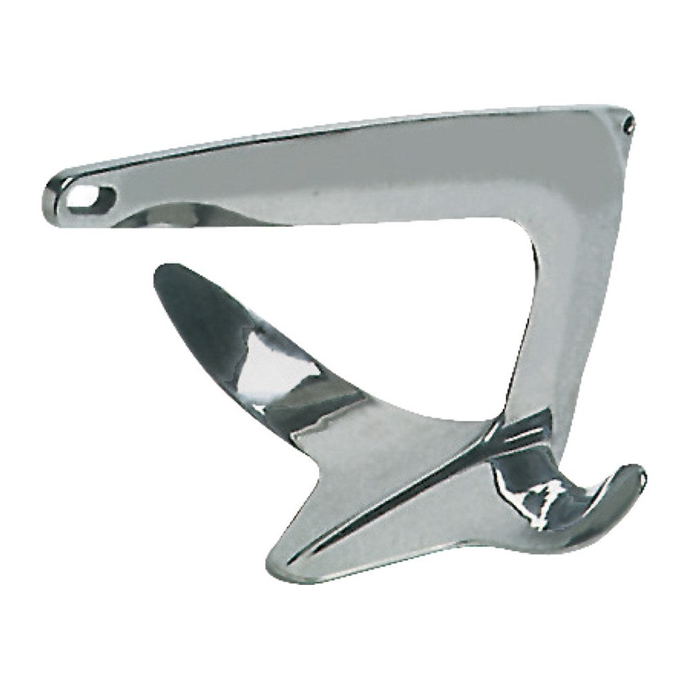 Trefoil anchor AISI 316 10 kg - foto originale Osculati Srl
