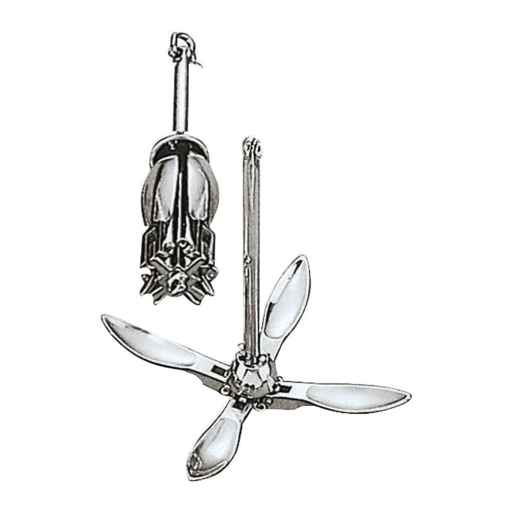SS grapnel anchor 4 kg - foto originale Osculati Srl