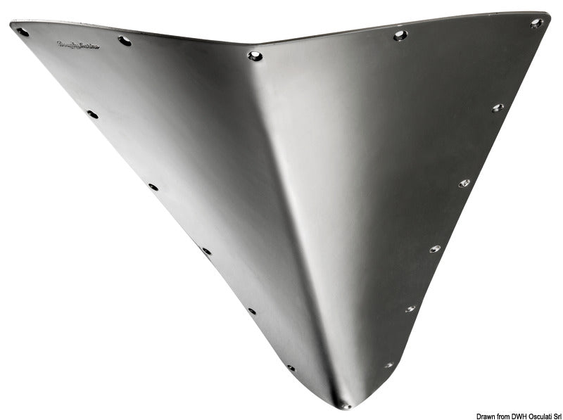 DOUGLAS MARINE bow shield 340x520 mm - foto originale Osculati Srl