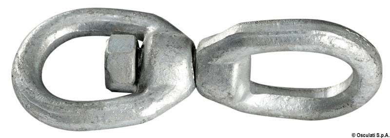 Galvanized chain swivel 19 mm - foto originale Osculati Srl
