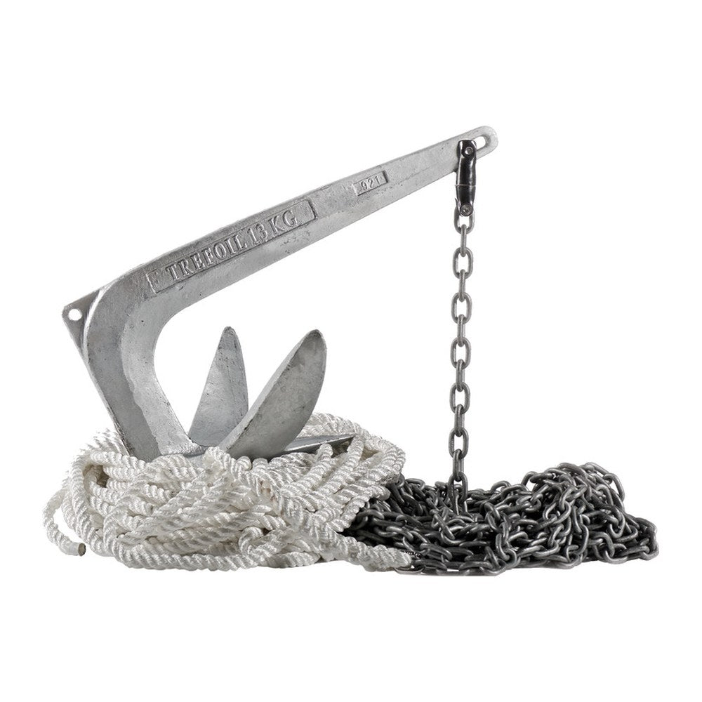 Trefoil anchor package 13 kg - foto originale Osculati Srl