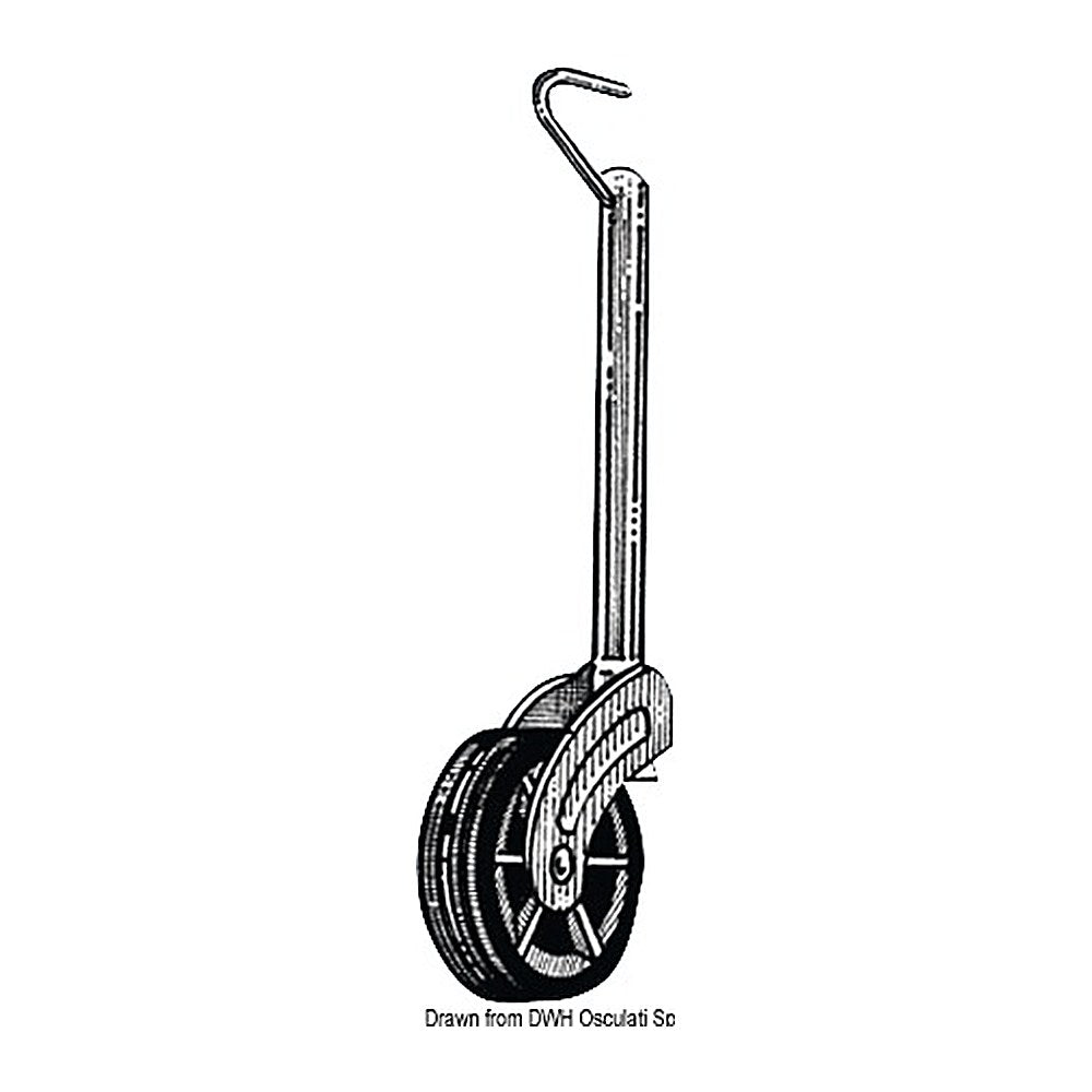 Fixed front wheel 35 mm - foto originale Osculati Srl