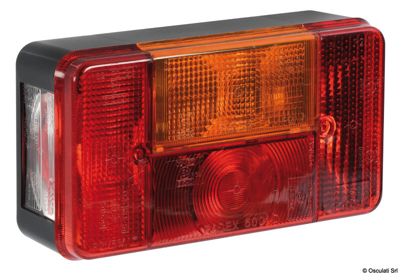 RIGHT rear light 5 functions 4 bulbs - foto originale Osculati Srl