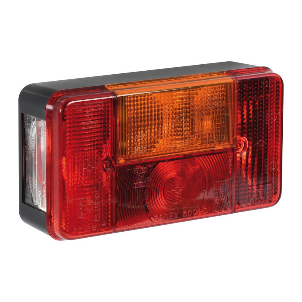 RIGHT rear light 5 functions 4 bulbs - foto originale Osculati Srl