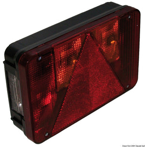 RIGHT rear light 5 functions 4 bulbs - foto originale Osculati Srl