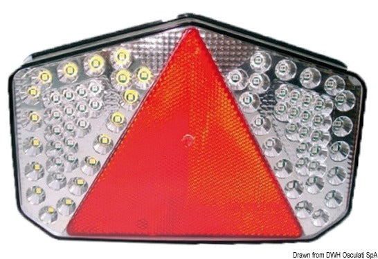 RIGHT rear LED light - foto originale Osculati Srl