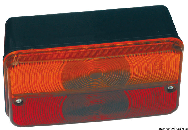 Rear left/right light - 3 functions - foto originale Osculati Srl
