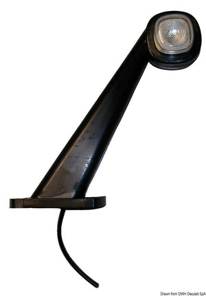 45° side LED clearance light - foto originale Osculati Srl