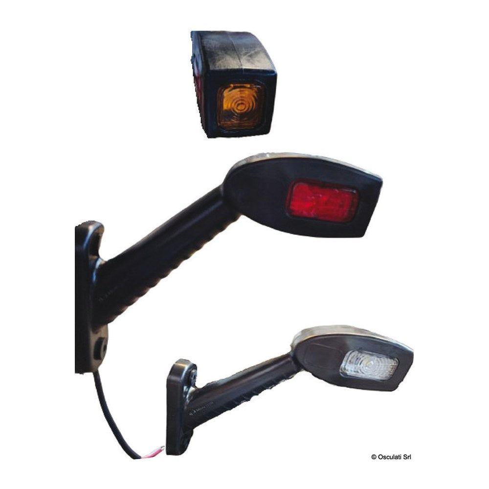 Right side position LED light rubber body - foto originale Osculati Srl