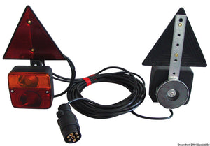 LED light kit magnetic mounting dynamic turn - foto originale Osculati Srl
