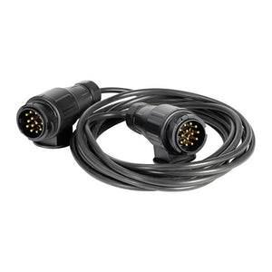 Extension cable for trailer 2 plugs/13 poles 7 m - foto originale Osculati Srl