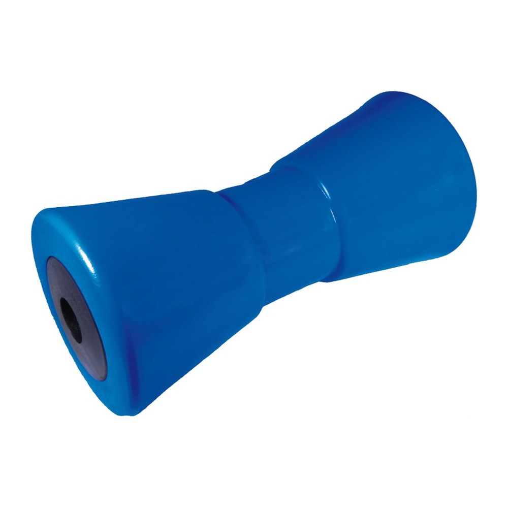 Central roller, blue 200 mm Ø hole 17 mm - foto originale Osculati Srl