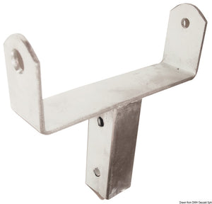 Bracket with tube 40 x 40 mm - foto originale Osculati Srl