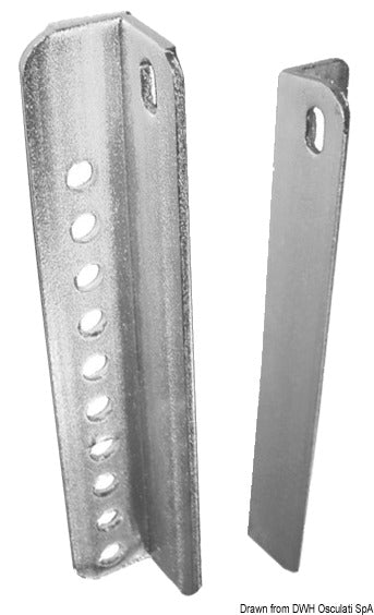 Multiple-bore angle bars 250 mm - foto originale Osculati Srl