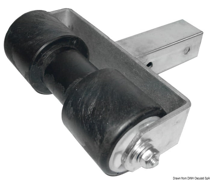 Large central roller 30 x 30 mm - foto originale Osculati Srl