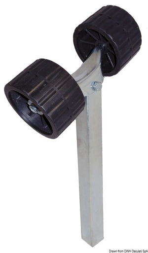 Swinging side fixed rolle 40 mm - foto originale Osculati Srl