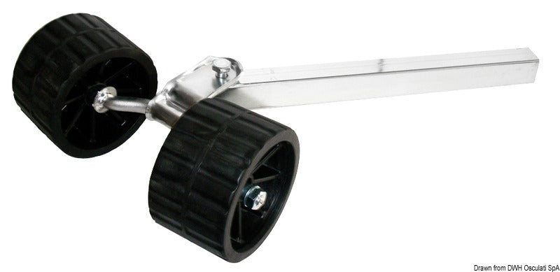 Swinging roller 2-roller raised 40 mm - foto originale Osculati Srl