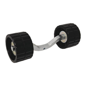 Professional fixed roller, extruded 20 mm and shaped 120x75 mm - foto originale Osculati Srl