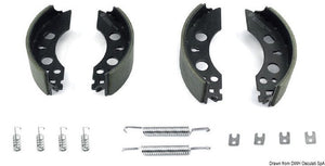 Brake kit for OEM trailer 1213888 - foto originale Osculati Srl