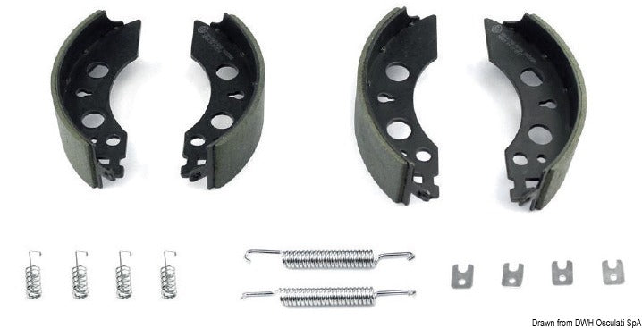 Brake kit for OEM trailer 1213888 - foto originale Osculati Srl