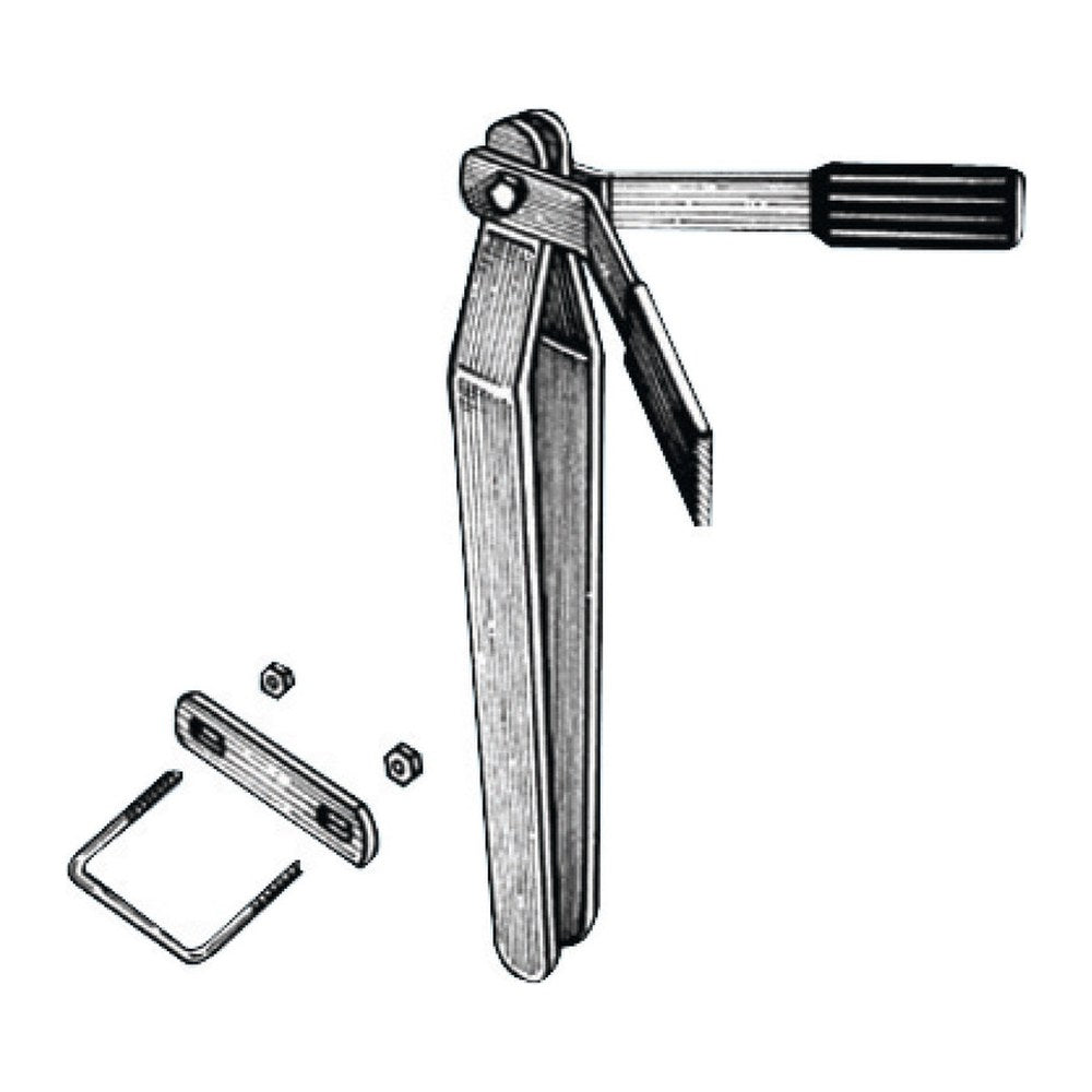 Complete bow holder H 50 cm - foto originale Osculati Srl
