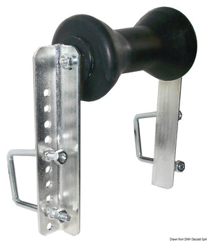 Large central single roller with reinforcements - foto originale Osculati Srl