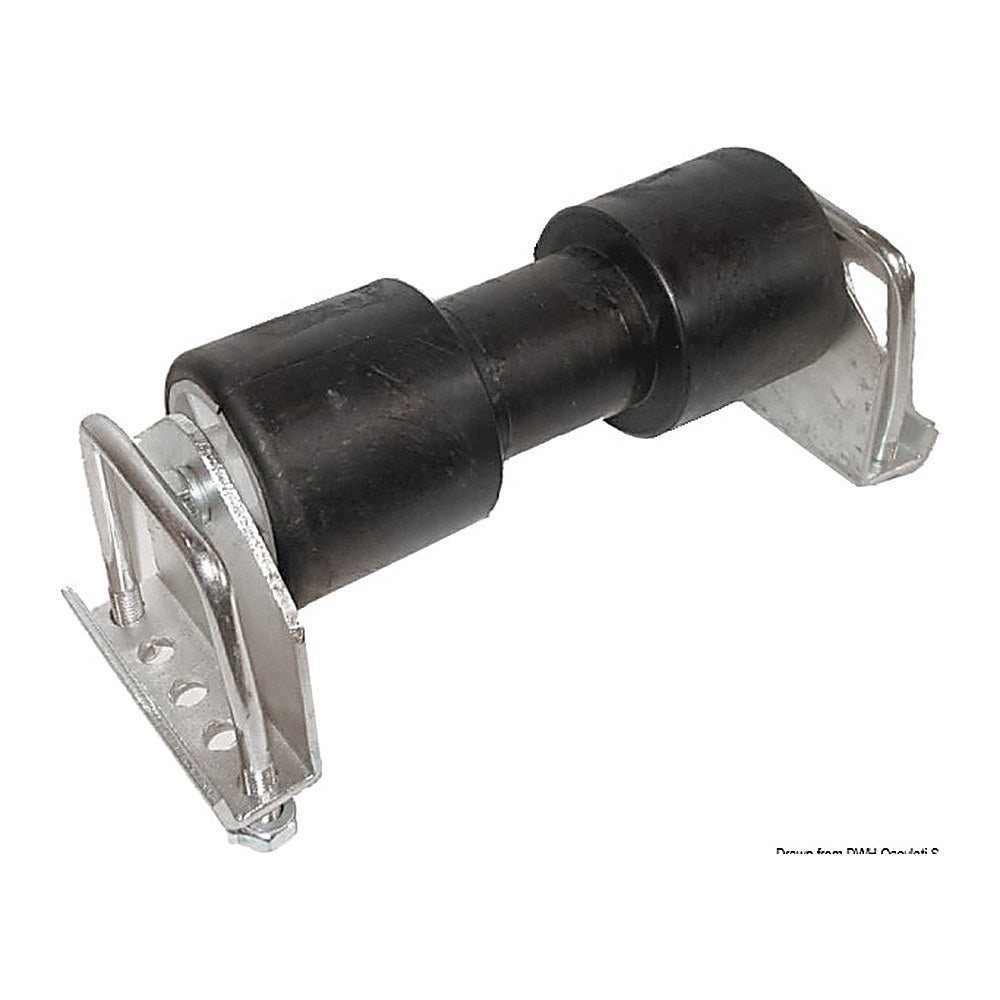 Ellebi central roller with bracket - foto originale Osculati Srl