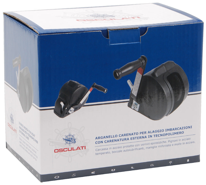 Trailer winch max 630 kg - foto originale Osculati Srl
