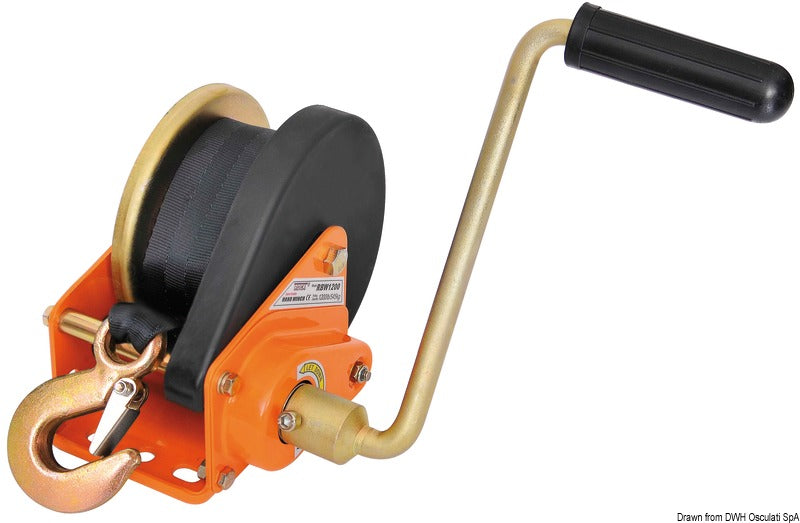 Rock winch max 680 kg - foto originale Osculati Srl