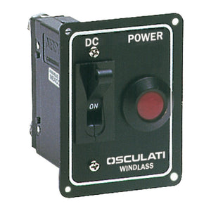 Control panel with safety switch 100 A - foto originale Osculati Srl
