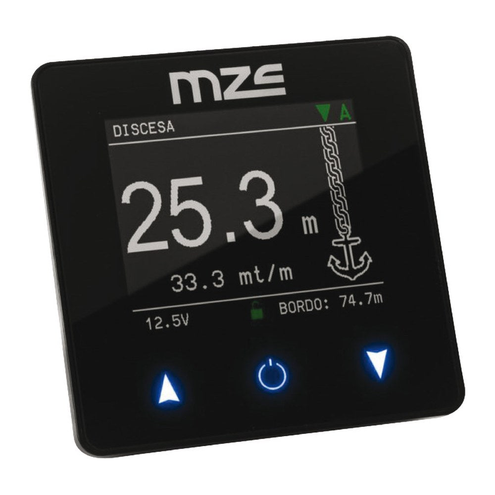 MZ Electronic Cable control panel with meter counter, universal - foto originale Osculati Srl