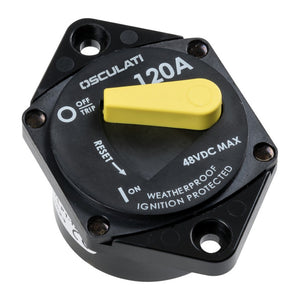 Watertight panel mount circuit breaker 200 A - foto originale Osculati Srl