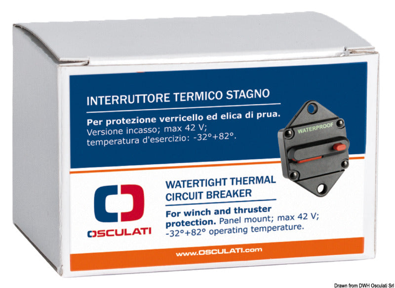 Built-in thermal switch 100 A - foto originale Osculati Srl