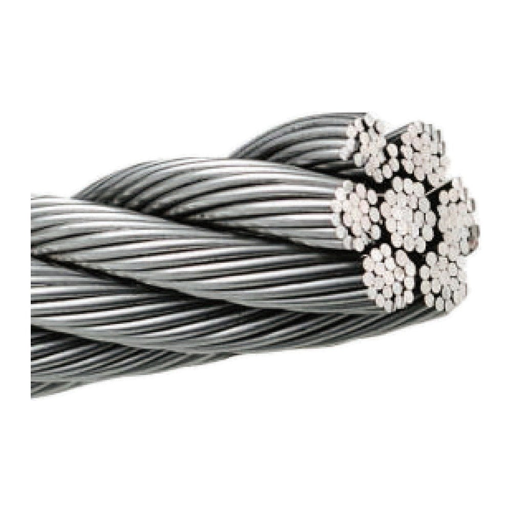 Wire rope AISI 316 133-wire 4 mm (pack of 100) - foto originale Osculati Srl