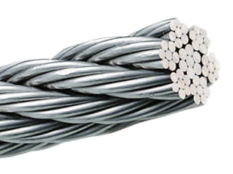 Wire rope AISI 316 49-wire 1.5 mm (pack of 100) - foto originale Osculati Srl